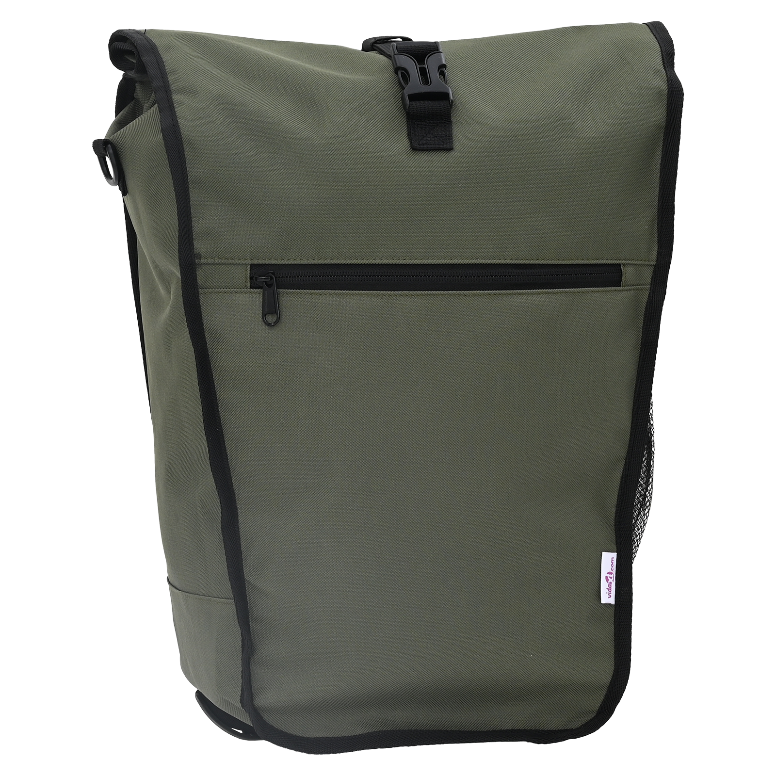 Borsa per Bicicletta per Portapacchi 20 L Verde Oliva 34x16x59 cm