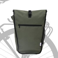 Borsa per Bicicletta per Portapacchi 20 L Verde Oliva 34x16x59 cm
