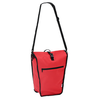 Borsa per Bici da Portapacchi da 20 L Rossa 34x16x59 cm