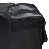 Borsa da pannier doppia per biciclette 48 L Nera