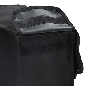 Borsa da pannier doppia per biciclette 48 L Nera