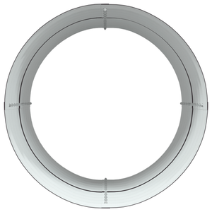 Letto da Giardino Rialzato - Marrone 80x80x81 cm Acciaio Zincato