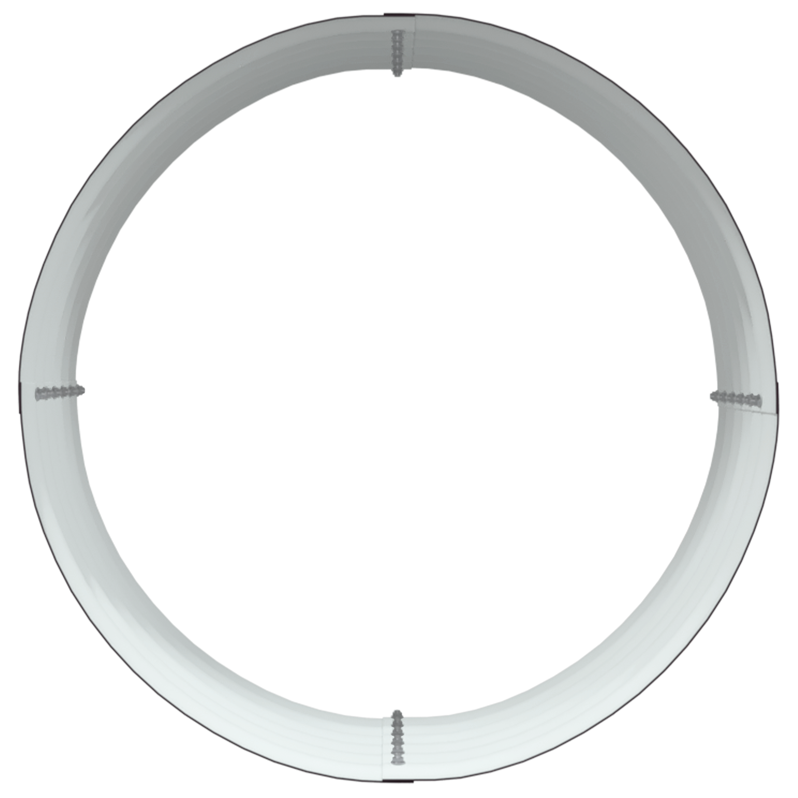 Letto da Giardino Rialzato Marrone 80x80x44 cm in Acciaio Galvanizzato