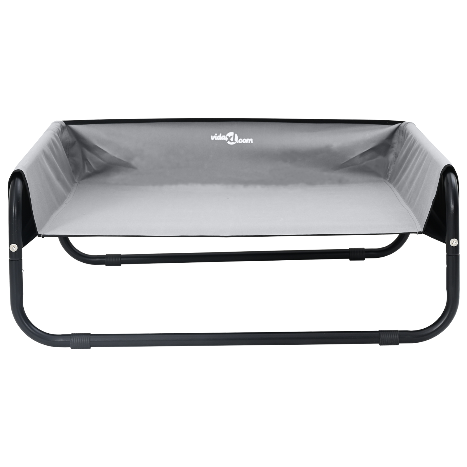 Letto per Cani Elevato Grigio Chiaro in Tessuto Oxford ML e Acciaio