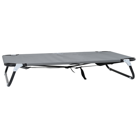 Letto per Cane Pieghevole Grigio Chiaro