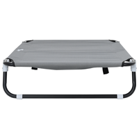 Letto per Cane Pieghevole Grigio Chiaro