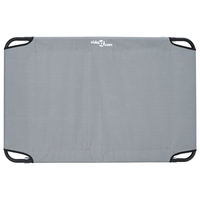 Letto per Cane Pieghevole Grigio Chiaro