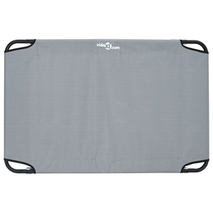 Letto per Cane Pieghevole Grigio Chiaro