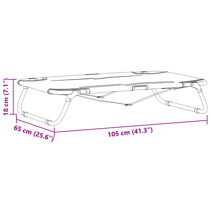 Letto per Cane Pieghevole Grigio Chiaro