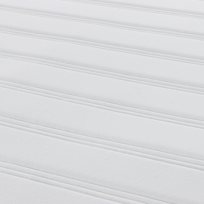 Materasso a molle insacchettate  Grigio Scuro 100x200x20 cm in Tessuto