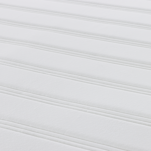 Materasso a molle insacchettate - Grigio scuro, Medio, 140x200x20 cm Tessuto