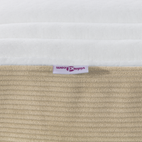 Materasso a Molle Insacchettate in Grigio Verde Chiaro, Durezza Media, 140x200x20 cm Tessuto