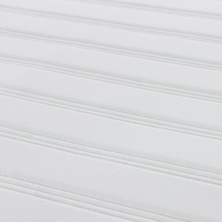 Materasso a Molle Insacchettate in Grigio Verde Chiaro, Durezza Media, 140x200x20 cm Tessuto