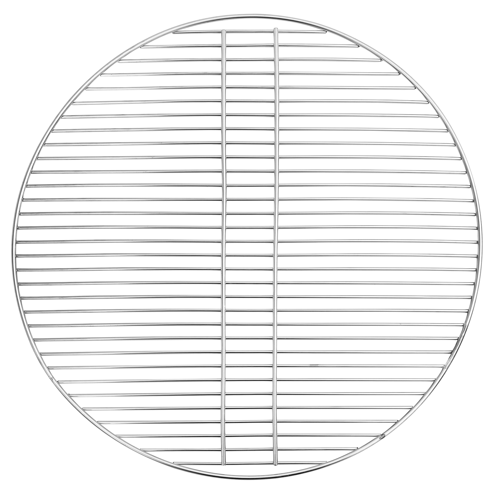 Griglia per BBQ Argento Ø60 cm Acciaio Inossidabile