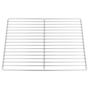 Griglia BBQ rettangolare 40x30 cm in acciaio inox 304