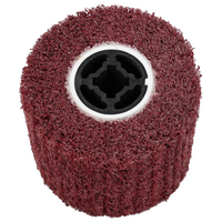 Rulli di Sabbia 3 pz 80 Grit Fibra Sintetica