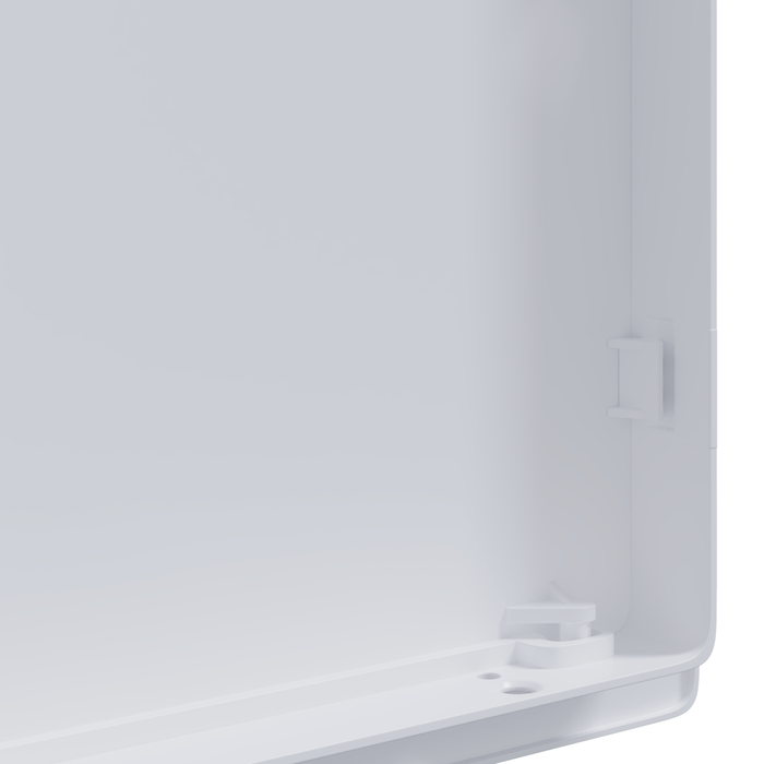 Pannelli di Accesso 2 pz Bianco col.brown+ tetto anthra, tubo grigio scuro come campione e link plastica ABS