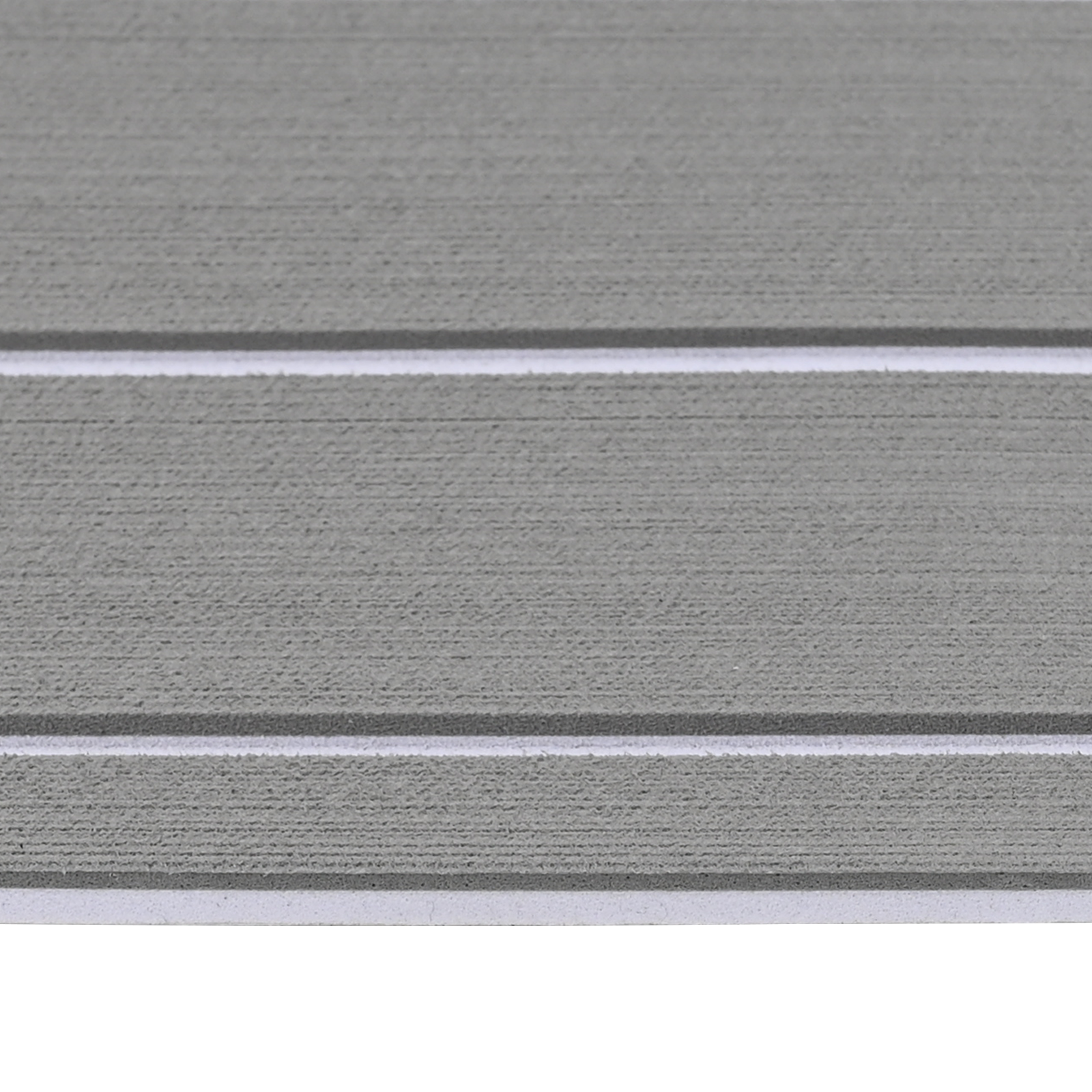 Pavimentazione per Barche Autoadesiva Grigio Chiaro & Bianco 240x90 cm EVA Foam