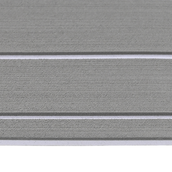 Pavimentazione per Barche Autoadesiva Grigio Chiaro & Bianco 240x90 cm EVA Foam