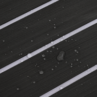 Pavimentazione per barche autoadesiva grigio scuro e bianco 240x90 cm EVA Foam