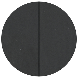 Copertura Rotonda per Piscina Nera PVC Ø 244 cm