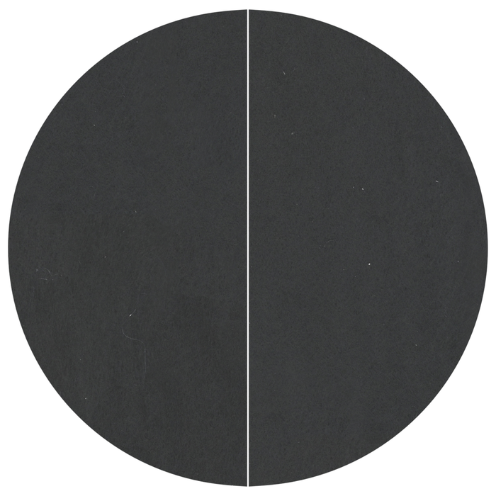 Copertura Rotonda per Piscina Nera PVC Ø 244 cm