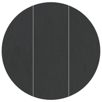 Copertura piscina rotonda Nera Polietilene Ø 306 cm