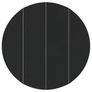 Copertura rotonda per piscina Nera Polietilene Ø 428 cm