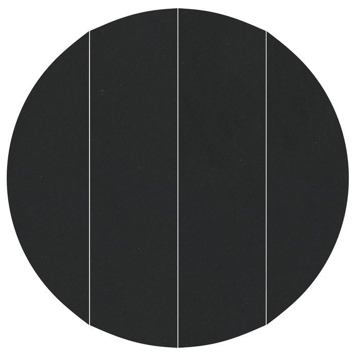 Copertura rotonda per piscina Nera Polietilene Ø 428 cm