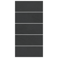 Copertura per piscina rettangolare Nera Polietilene 550 x 280 cm