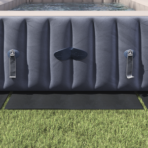 Copertura per piscina rettangolare Nera Polietilene 550 x 280 cm