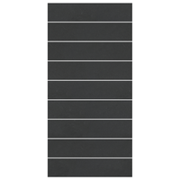 Copertura per Piscina Rettangolare Nera Plastica 999 x 500 cm