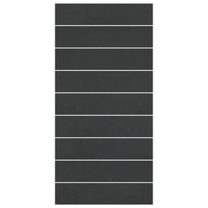 Copertura per Piscina Rettangolare Nera Plastica 999 x 500 cm