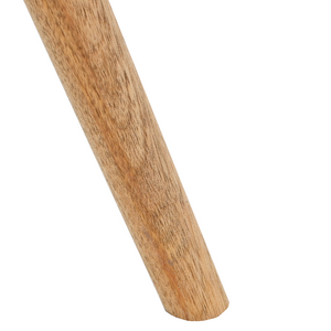 Set di Tavolini da Caffè in Legno Massello Noce e Legno Ingegnerizzato