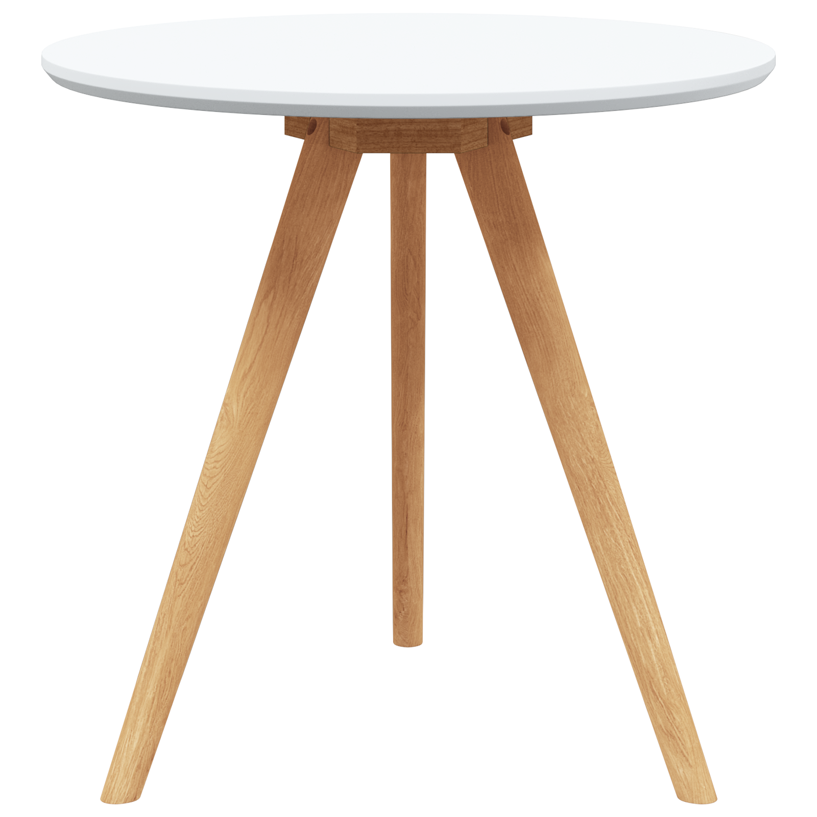 Set di Tavolini da Caffè in Legno Massello Noce e Legno Ingegnerizzato