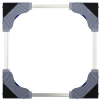 Base per Lavatrice Regolabile 300 kg