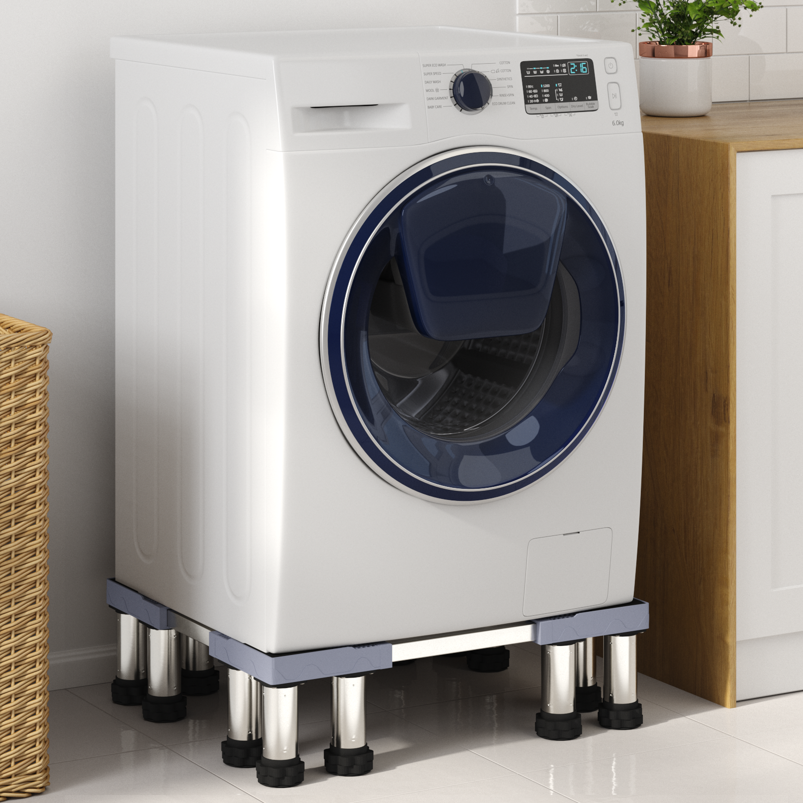 Base per Lavatrice Regolabile 300 kg