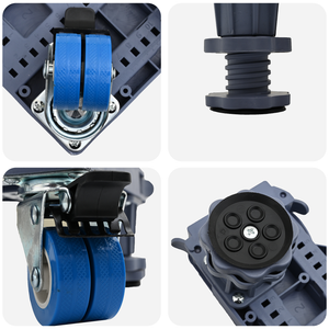 Base per Lavatrice con Ruote Regolabile 350 kg