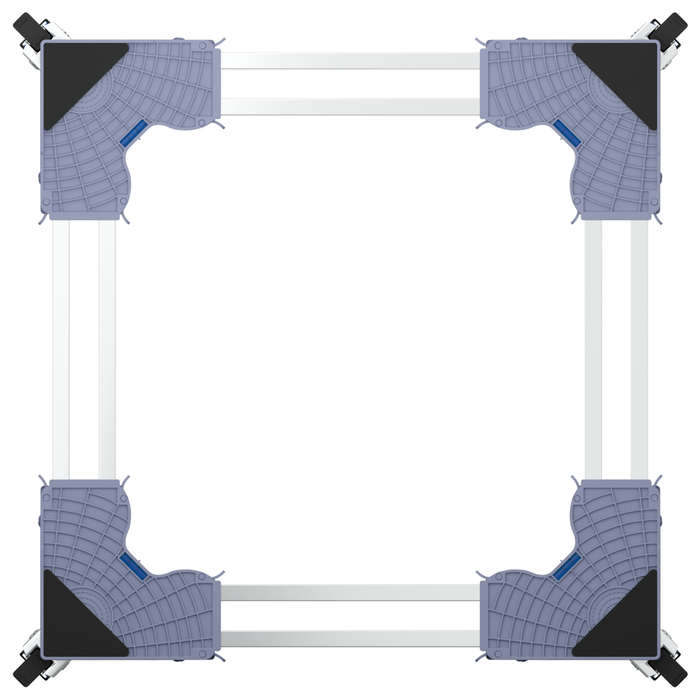 Base per Lavatrice con Ruote Regolabile 350 kg