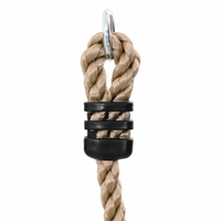 Corda da Arrampicata per Bambini con Piattaforme - 200 cm