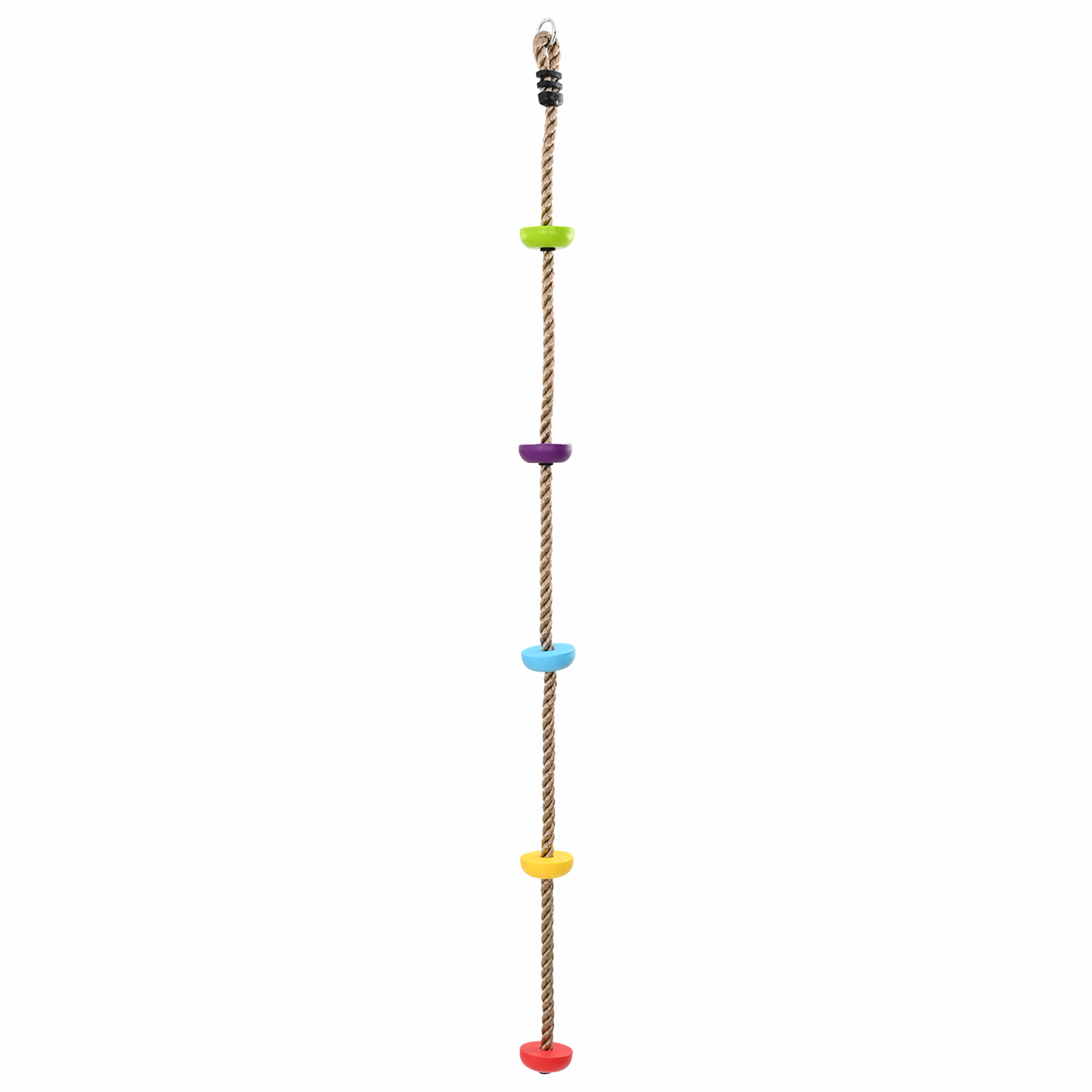 Corda da Arrampicata per Bambini con Piattaforme - 200 cm