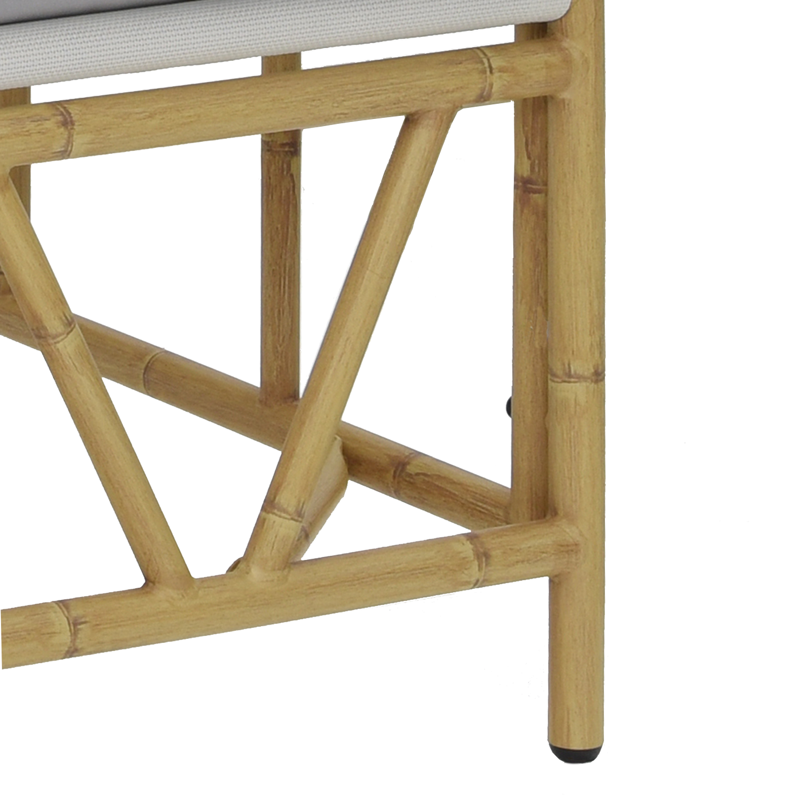 Set di 2 Sedie Relax con Cuscino 60x80x71 cm Acciaio