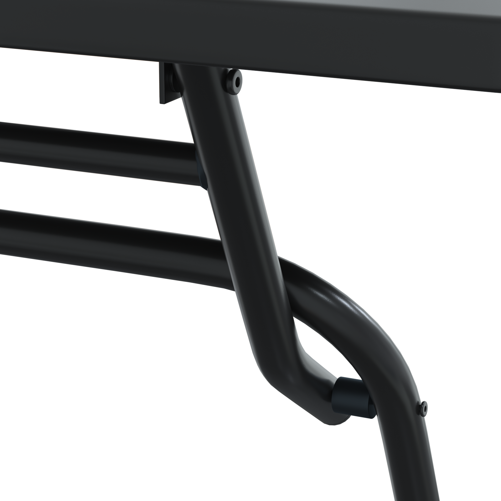 Set Bistro Pieghevole a 3 Pezzi Antracite Acciaio