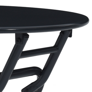 Tavolo da giardino pieghevole Antracite Ø50x72 cm Acciaio