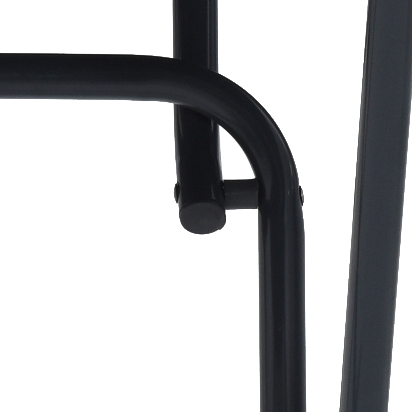 Tavolo da giardino pieghevole Antracite Ø50x72 cm Acciaio