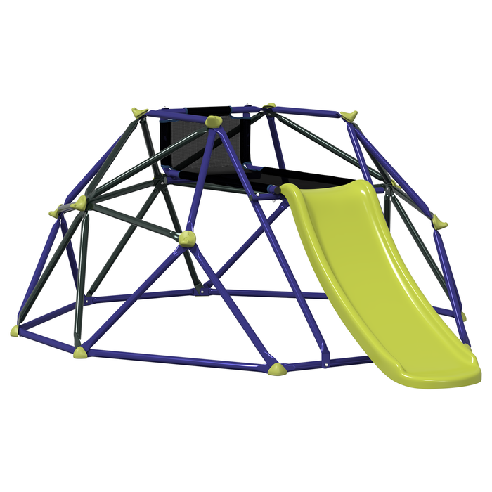 Dome per Arrampicata con Scivolo per Bambini 3-10 Anni 247 cm 200 kg