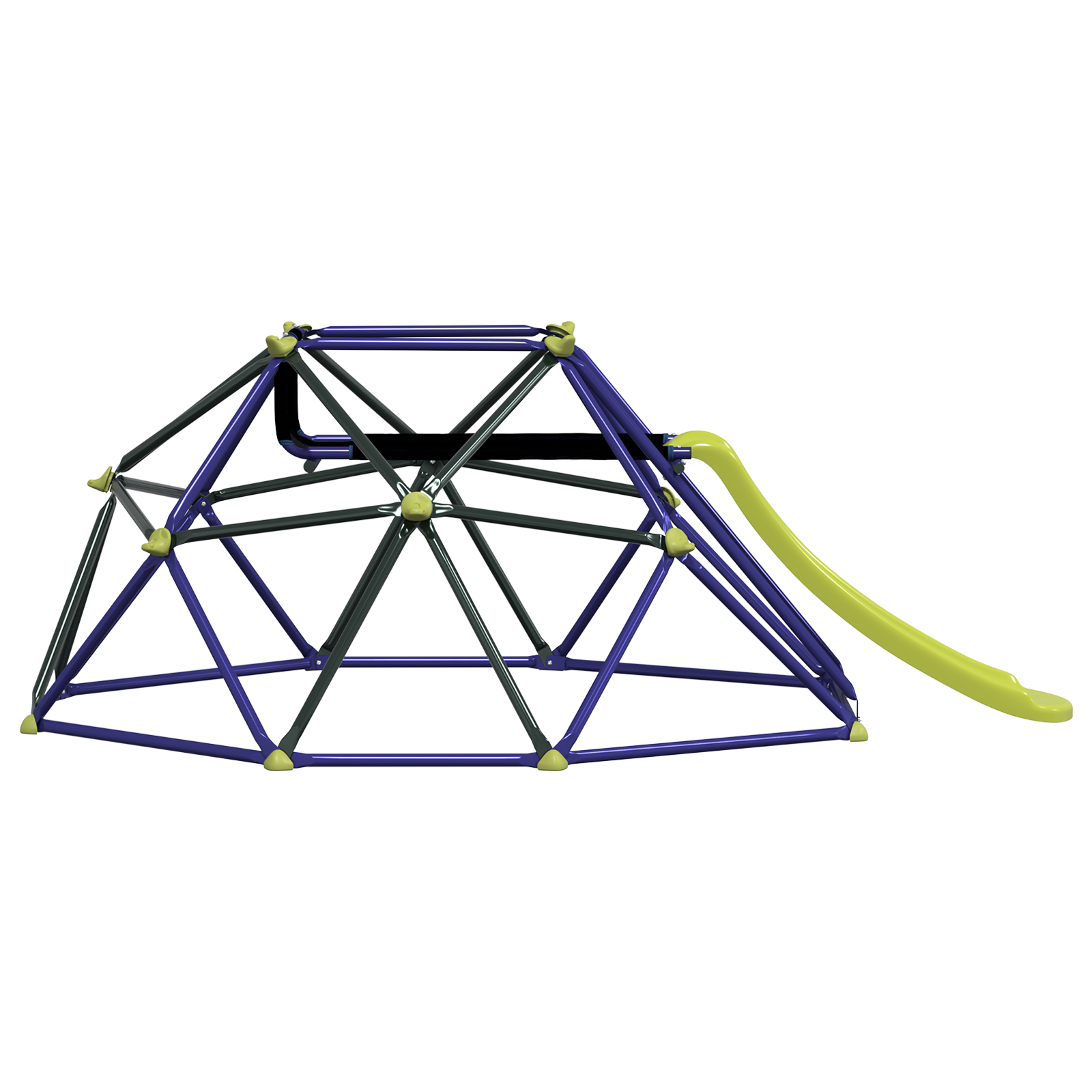 Dome per Arrampicata con Scivolo per Bambini 3-10 Anni 247 cm 200 kg