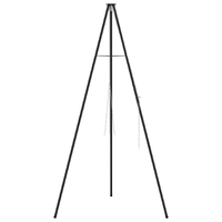 Treppiede da Cucina al Campo 190 cm di Altezza in Acciaio