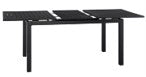 Tavolo da Giardino Estensibile  Anthracite (140-210)x90x73 cm Acciaio 42010363