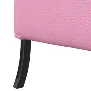 Divano alto Rosa 109x56x121 cm Tessuto